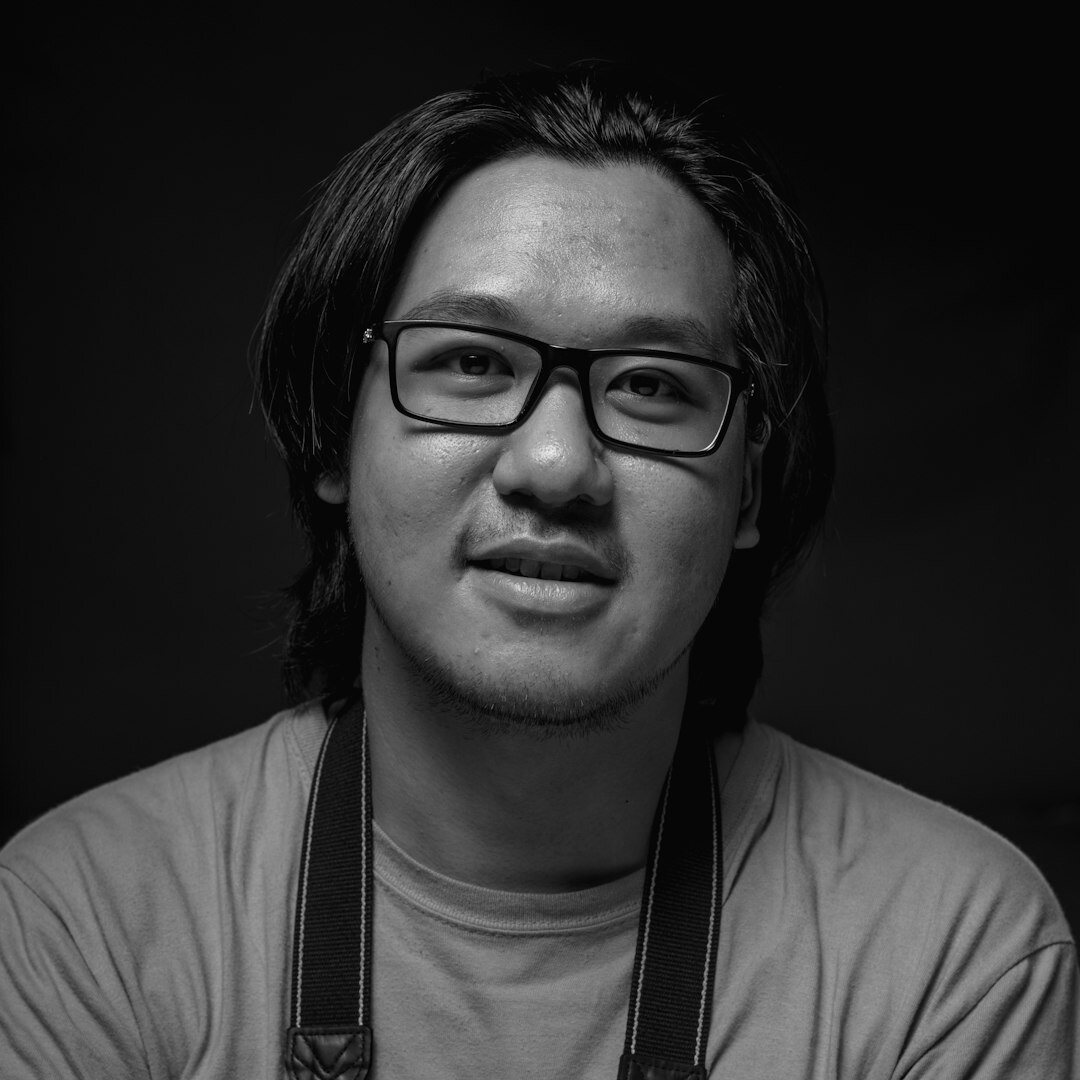 Studio portrait of a man editorial workflow strategist
